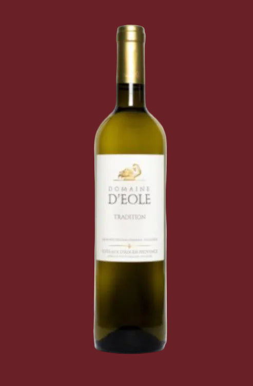 Bouteille de vin blanc - Tradition - Domaine d'Eole - Sélection Rose & Raisin