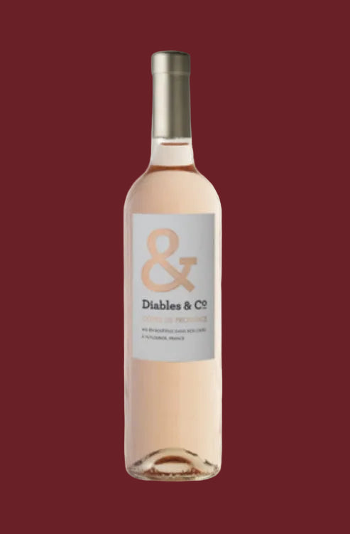 Bouteille de vin rosé - Diables & Co - Sélection Rose & Raisin