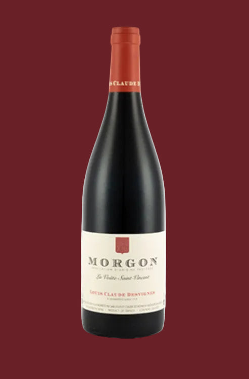 Bouteille de vin rouge Morgon La Voûte Saint-Vincent - Louis Claude Desvignes | Sélection Rose & Raisin